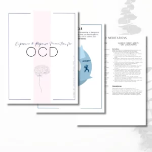 OCD workbook for mental health and therapy resources from ShopTherapyCo